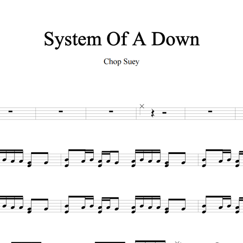 鼓谱*Chop Suey_System Of A Down.asp